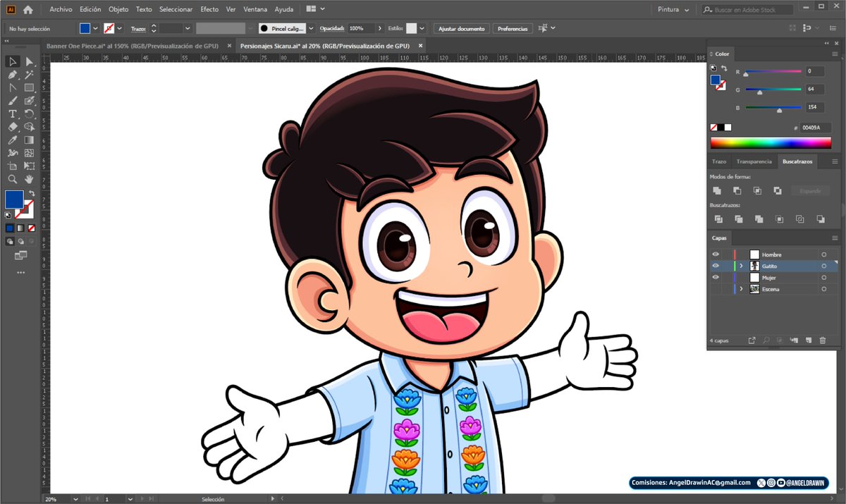 Buen jueves a todos! Estamos comenzando a darle color a este diseño 😎 Recuerden preguntar por MD si gustan un diseño 👌🏻 #diseño #personaje #ilustración