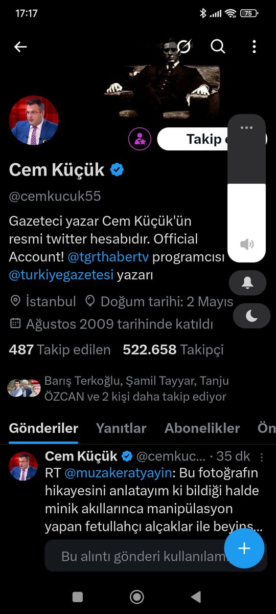 Bu ADAMI ! Bu Kadar kisinin takip etmesi de yalan bence