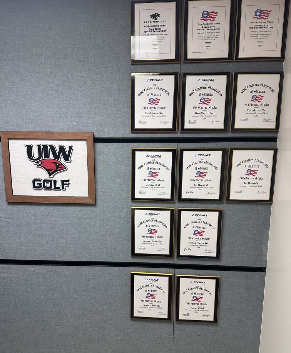 📚⛳️

More packages ✔️
More awards for the wall ✔️
More records broken ✔️

#TheWord | #TakeFlight