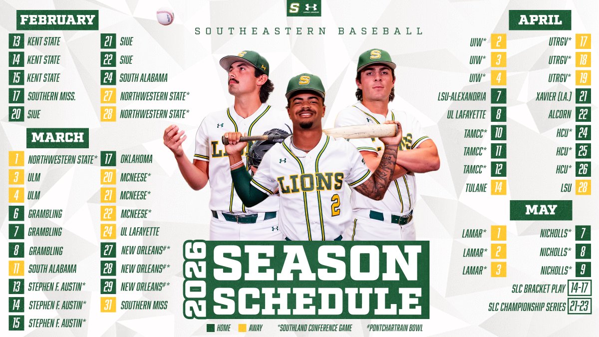 Here's an early Christmas 🎁 #LionNation. Start planning your spring. #LionUp