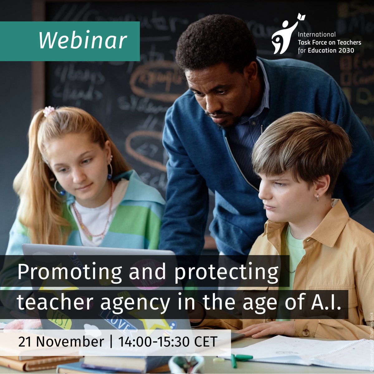 TeachersFor2030's tweet image. What does AI really mean for teachers – and how can it strengthen, rather than undermine, teacher agency?

Join us tomorrow for the launch of our new TTF position paper, developed via a consultative process led by @meshguides  &amp;amp; @DigitalPromise.

Register: bit.ly/TTFAI