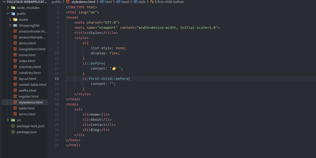 Nandandip_1414's tweet image. Day 60 of #100DaysOfCoding 🚀
🔹 Revised dynamic pseudo-classes like :hover, :active,:focus 
🔹 Revised pseudo-elements such as ::before, ::after
🔹 Explored how these help create interactive and visually appealing UI components
🔹 Learned some new vocabularies.
#zigbee