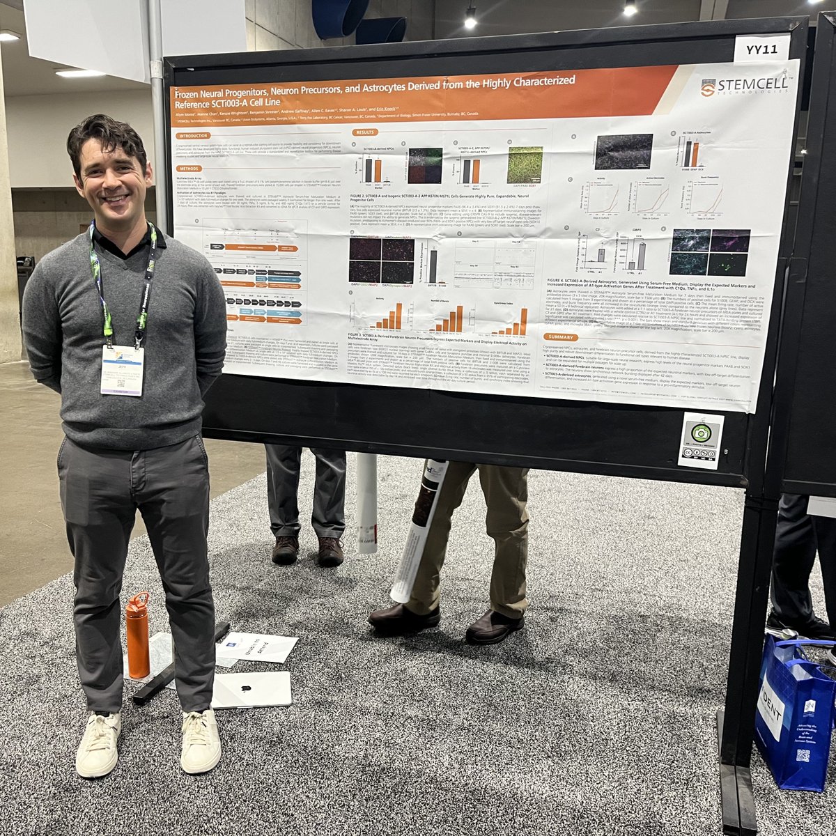 STEMCELLTech's tweet image. We just wrapped #SfN25! Our minds were blown away by the discussions on the latest #neuroscience research. 🤯 Thank you to everyone who attended our sessions or stopped by the booth to chat. @SfNtweets