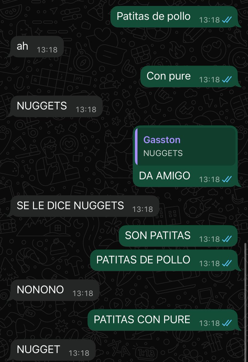 Abro debate: patitas o nuggets?