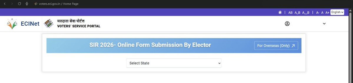 CentristPulse's tweet image. நீங்கள் கொடுத்த SIR படிவம், BLO (பூத் நிலை அலுவலர்) அவரது மொபைல் ஆப்-பில் (Mobile app) சப்மிட் (submit) செய்துவிட்டாரா என்று பார்க்க, இந்த இணையதளத்திற்குச் செல்லுங்கள்: voters.eci.gov.in/login

  1. அங்கு &quot;Fill Enumeration Form&quot; பகுதிக்குச் செல்லுங்கள்.
  2. உங்கள் மாநிலத்தைத்…