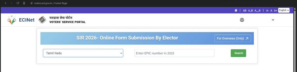 CentristPulse's tweet image. நீங்கள் கொடுத்த SIR படிவம், BLO (பூத் நிலை அலுவலர்) அவரது மொபைல் ஆப்-பில் (Mobile app) சப்மிட் (submit) செய்துவிட்டாரா என்று பார்க்க, இந்த இணையதளத்திற்குச் செல்லுங்கள்: voters.eci.gov.in/login

  1. அங்கு &quot;Fill Enumeration Form&quot; பகுதிக்குச் செல்லுங்கள்.
  2. உங்கள் மாநிலத்தைத்…
