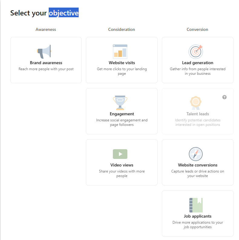 🔍 Ad Objectives — Quick Guide
Brand Awareness: Reach more people
 Website Visits: Drive traffic
 Engagement: Boost likes &amp; interactions
 Lead Generation: Collect leads easily
 Video Views: Get more viewers
#DigitalMarketing #AdTips #FacebookAds  #SocialMediaStrategy #dihanrahian