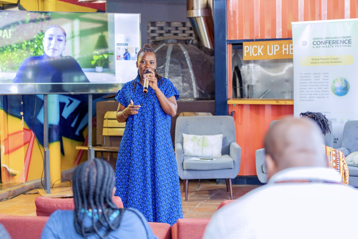 A powerful session unpacking what comes next for the global plastics treaty and Kenya’s response with <a href="/NemaKenya/">NEMA Kenya</a>'s Dr Ayub Macharia, <a href="/WRAP_NGO/">WRAP</a>'s Talya Shalev, <a href="/CEJADKenya/">CEJAD KENYA</a>'s Dorothy Otieno, <a href="/KAS_Kenya/">Konrad-Adenauer-Stiftung (KAS) Kenya</a>'s Anja Berretta moderated by <a href="/JOSEPHINEWAWIRA/">Josephine Wawira</a>
#kppsummit  #CircularityInAction