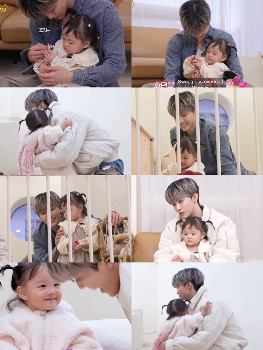 14prils's tweet image. นึกภาพแจมินมีน้องสาวคนจะเอ็นดูน้องมากๆ เป็นพี่ชายที่ตามใจน้องและรักน้องที่สุดในโลกอะ หรือถ้ามีลูกก็จะเป็นคุณพ่อที่อบอุ่นกับลูกสาวมากๆ ลูกสาวบอกอยากกินเนื้อย่าง คุณพ่อพร้อมจะทำให้ทันทีงี้ แจมินกับเด็กเล็กเป็นอะไรที่อบอุ่นเสมอเลย