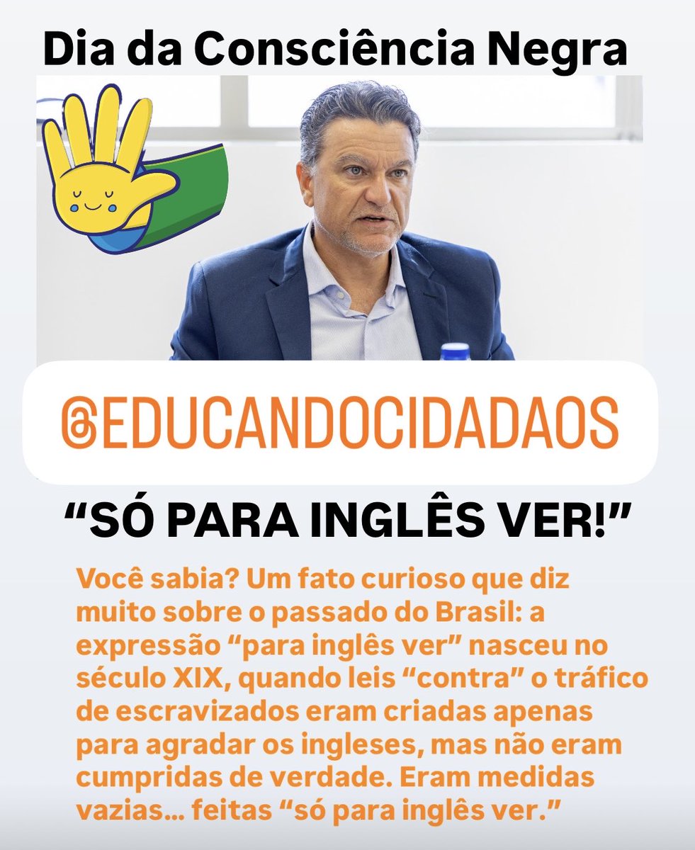 corrupcaotofora's tweet image. Hoje é dia de lembrar que a luta contra o racismo e a desigualdade segue viva — e exige de nós postura, consciência e ação. Que este dia nos lembre que não basta parecer: é preciso transformar. ✊🏾🖤
#ConsciênciaNegra #20deNovembro #Igualdade #Reflexão