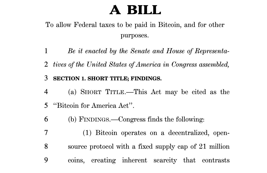 JUST IN: THE FULL TEXT OF THE NEW STRATEGIC #BITCOIN RESERVE BILL WAS JUST  REVEALED AMERICA BECOMING THE BTC CAPITAL OF THE WORLD 🚀🚀