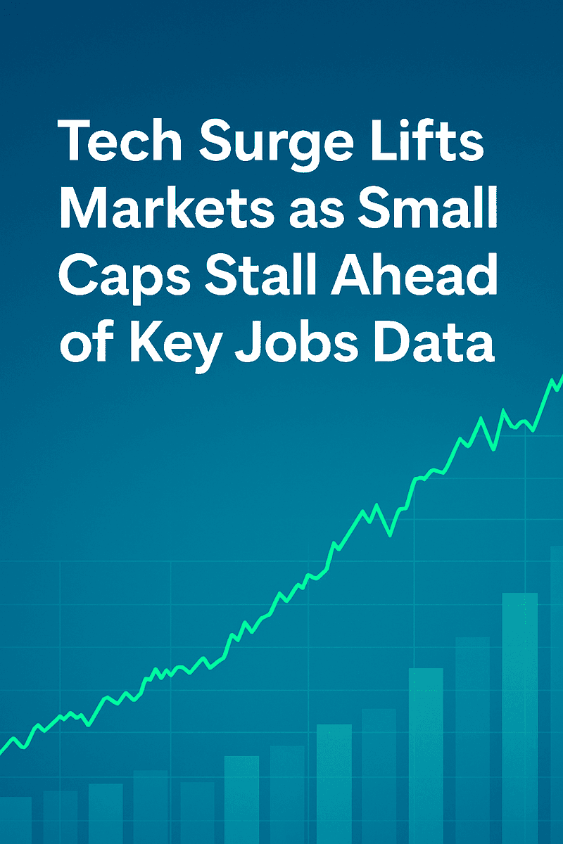 Tech stocks jump after Nvidia’s earnings beat, lifting major indexes. Small caps lag as liquidity stays tight ahead of key jobs data. Full SCN breakdown now live.
Comment "REPORT" for the guide.
smallcapnetwork.com/subscribe/
For immediate small cap news subscribe.
#MarketUpdate
