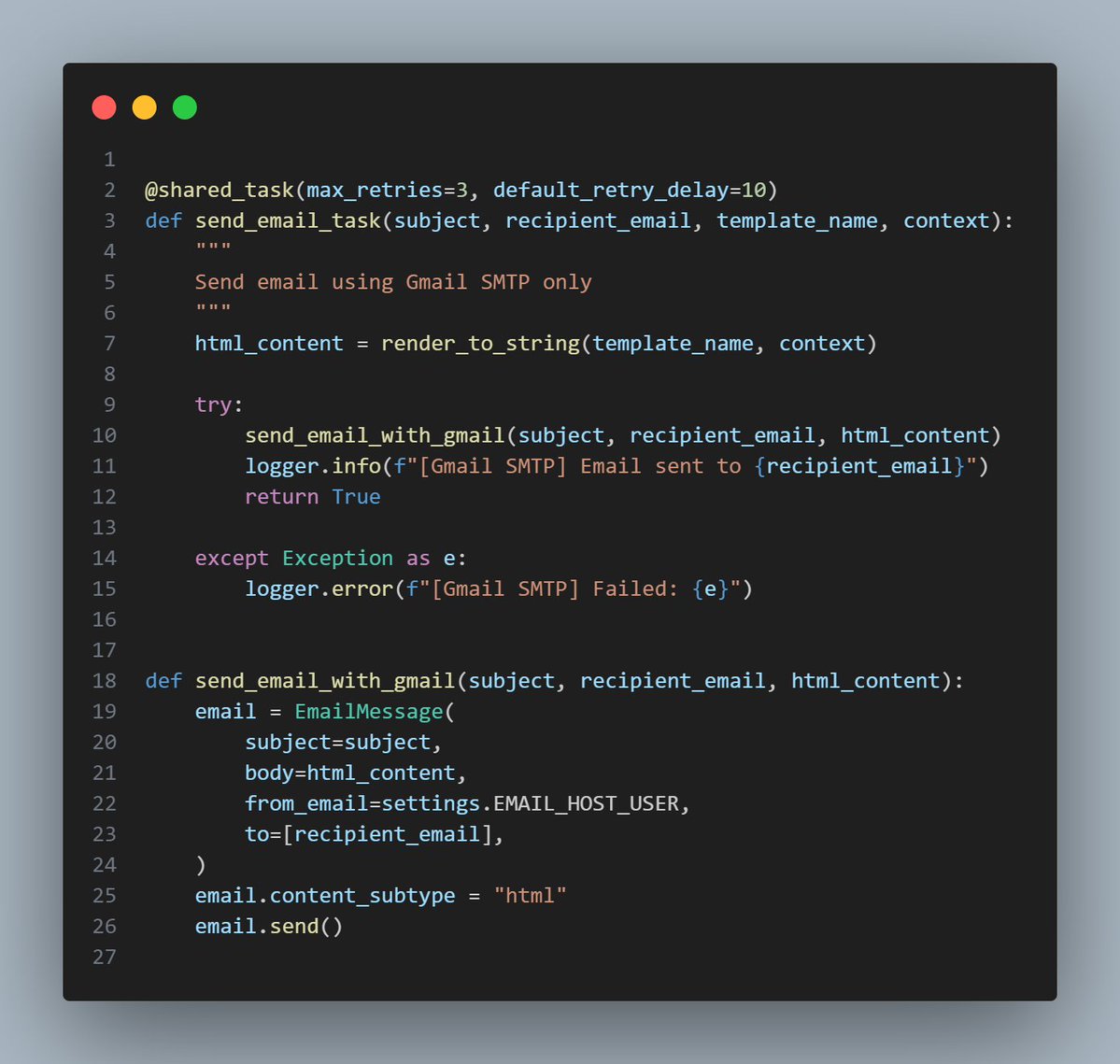 Olamoyegun65303's tweet image. Celery is your app’s background robot.

It handles heavy tasks like sending emails or notifications while your app keeps running smoothly.

Respect Celery, automate smartly, and let the workers do the heavy lifting.

#backenddevloper  #Celery #asynchronous