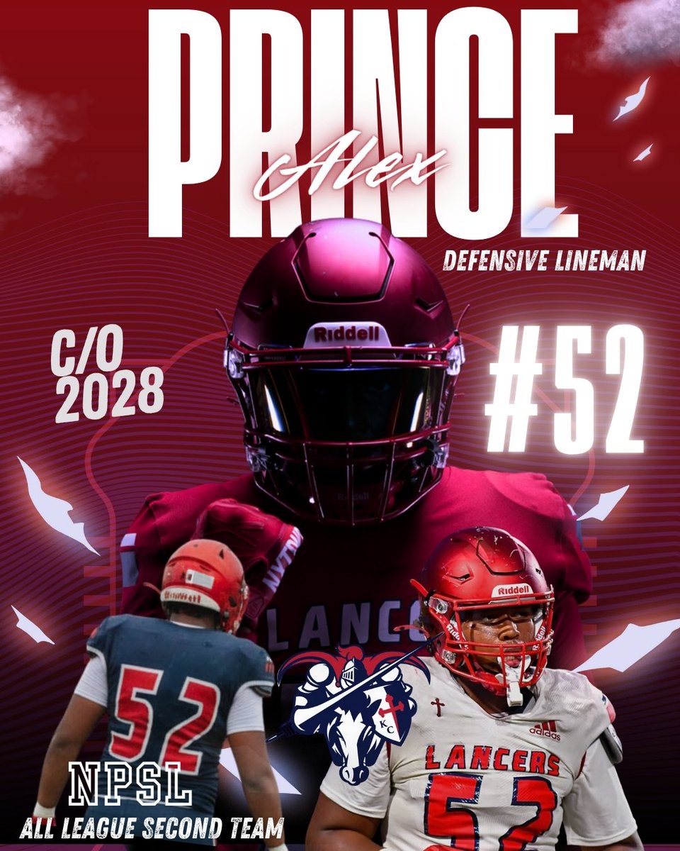 AlexPrince_52's tweet photo. So grateful to be named NPSL Second Team All-League for DL & OL. Thankful for my Kennedy Catholic coaches who believed in me, pushed me, and helped me develop so much this year, and for my FSP fam whose D-line training made an immediate impact to my game. Grateful for my teammates, my brothers who brought it every single day. Offseason work starts now!

@HeadCoachJones
@CoachMaui  
@TFordFSP 
@Ryan_Clary_ 
@BrandonHuffman 
@PrepRedzoneWA
@WashingtonPreps