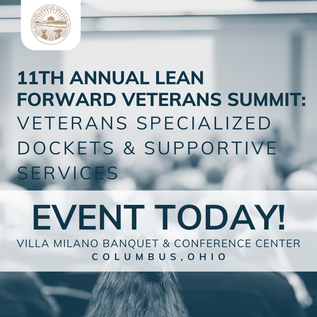 CordataHealth's tweet image. Today we&apos;re at the 11th Annual Lean Forward Veterans Summit—bringing together courts, providers, and community leaders to better serve Ohio’s veterans.

#VeteransSummit2025 #LeanForward #OhioVeterans