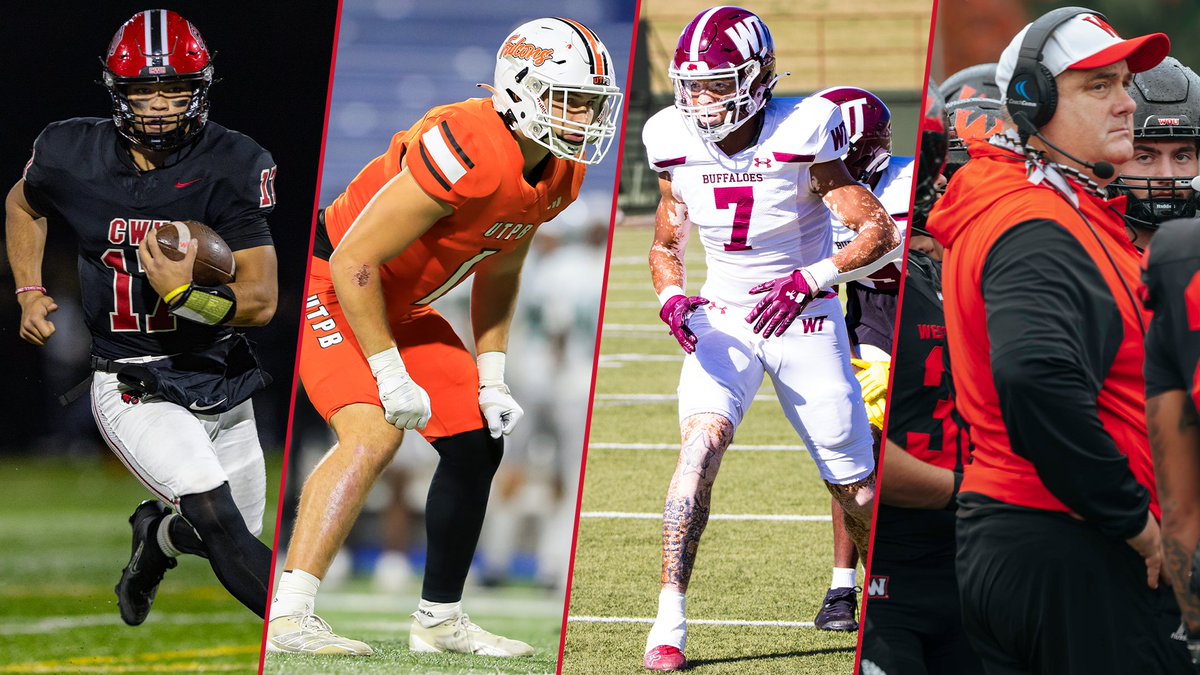 LoneStarConf's tweet image. 2025 Lone Star Conference Football Awards, All-Conference Teams announced. 🏈🏅

🔗bit.ly/3JOwAFc

#LSCfb #D2fb