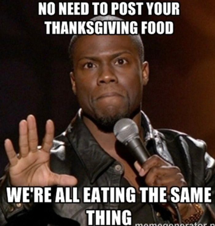 kevinhunsperger's tweet image. I make no promises. 🤣

#ThanksgivingHumor