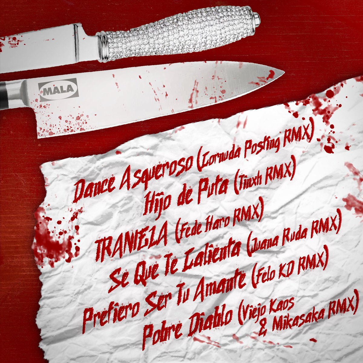 malajuarez_'s tweet image. uh colgué en ponerlo acá bueno resulta que el VIERNES 21 DE NOVIEMBRE ES DECIR MAÑANA ANTES DE Q TERMINE ESCORPIO SALE MALA RMX CON TODA ESTA GENTE! y despedimos el año a puro baile y violencia.

tapa y contratapa @NIGRONDER