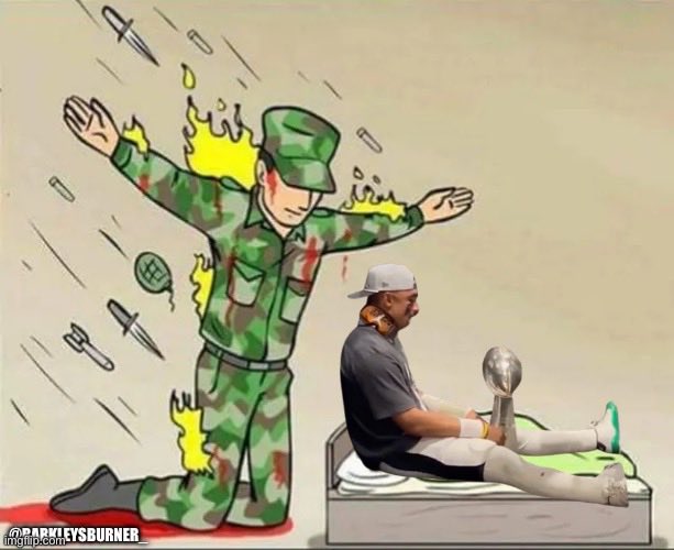 BarkleysBurner_'s tweet image. Me defending Jalen Hurts this week:

#FlyEaglesFly