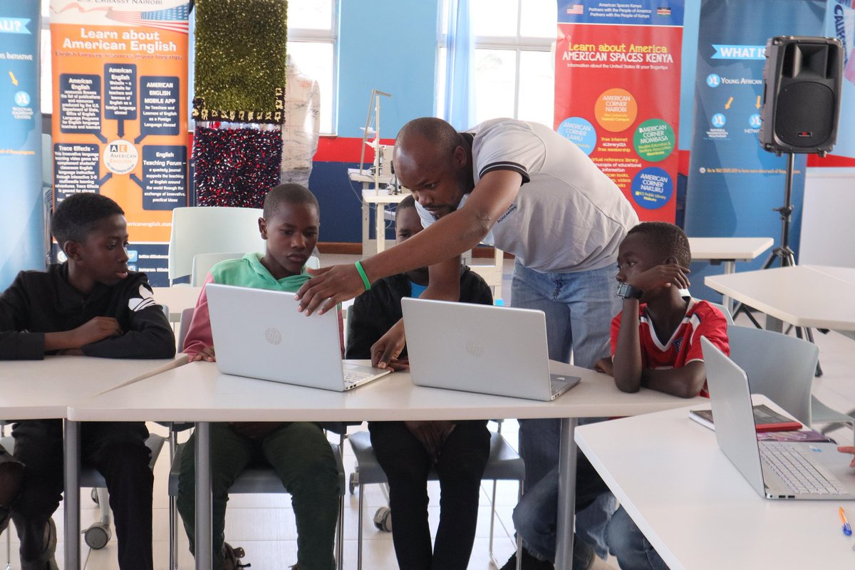 tinkacode's tweet image. It was a great session with the young leaners in Nakuru who joined this @CodeClub event. The event will happen every Wednesday, a good starting point to introduce young learners to Tech