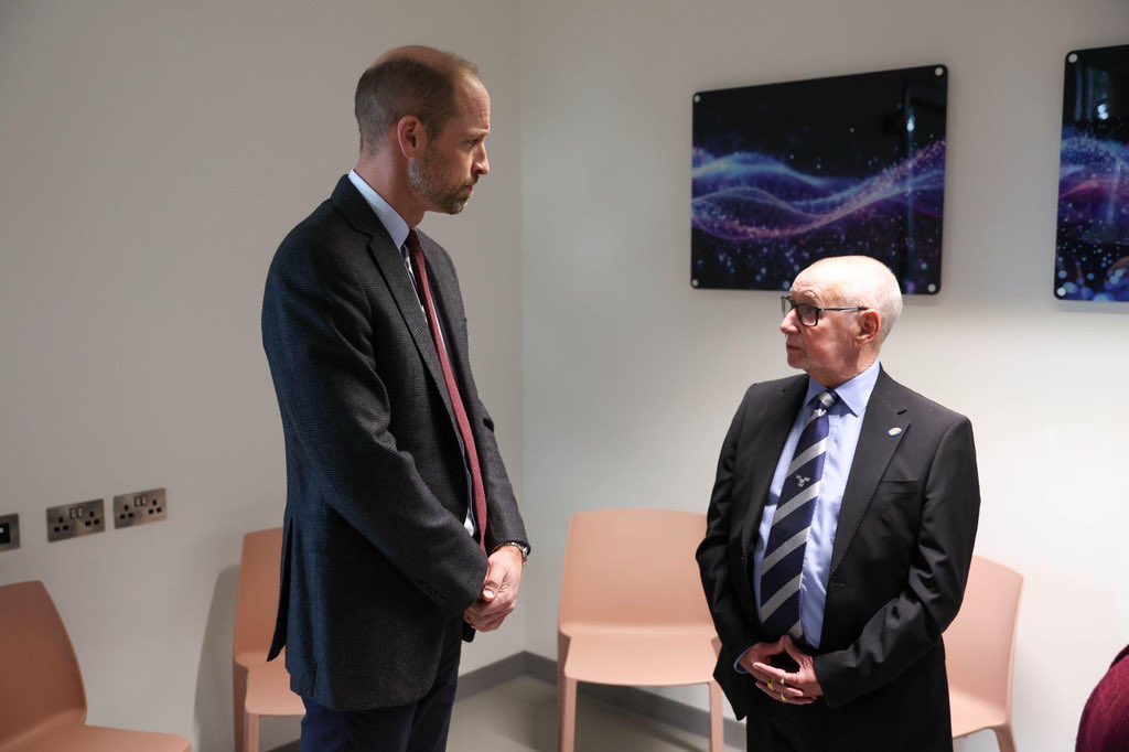 BBCBreakfast's tweet image. The Prince of Wales has officially opened a specialist centre for motor neurone disease patients and their families in Leeds named after rugby league legend Rob Burrow.

Prince William told Rob’s children - Macy, Maya and Jackson - they should be “so proud of your father because…