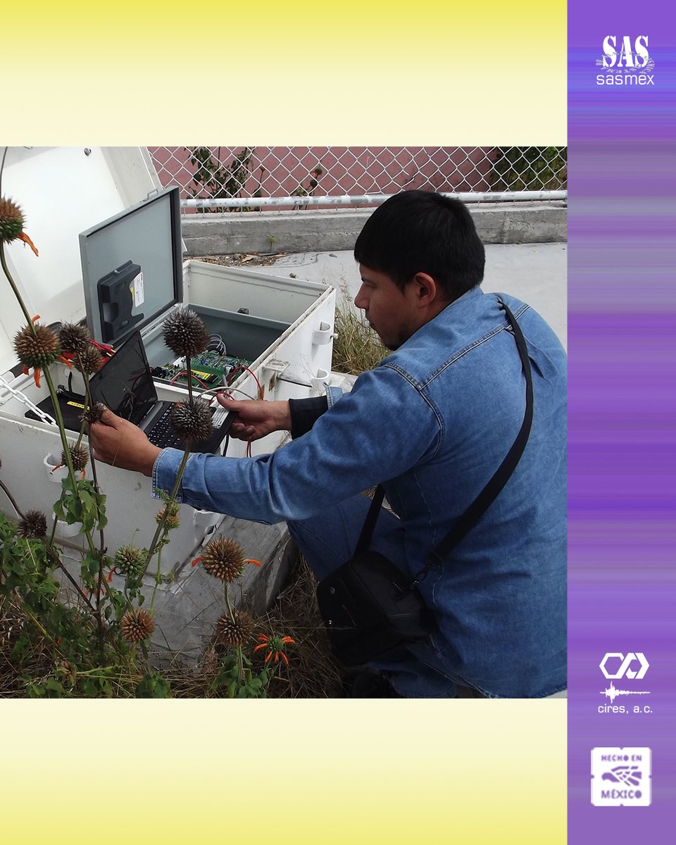 SASMEX's tweet image. Técnicos del Sistema de Alerta Sísmica Mexicano (SASMEX), realizan tareas de conservación.
#tecnologíamexicana  #ingeniería #HechoenMéxico  #SASMEX