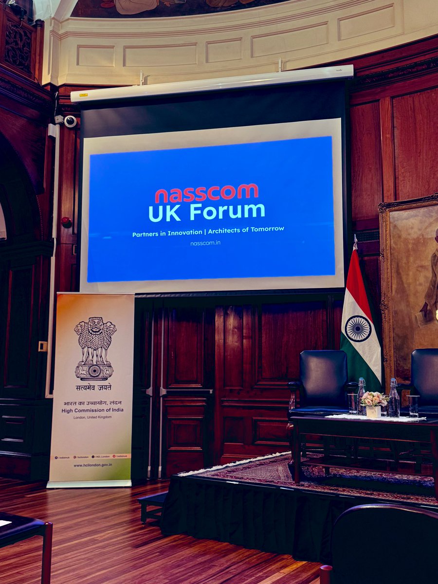 AniKaprekar's tweet image. Congratulations, @nasscom, on the new UK Forum to support UK-India trade growth following the recent trade deal.🇮🇳🇬🇧

Great to join the launch and hear from @RNamb @VDoraiswami 
@KanishkaNarayan 
@HCI_London 

Welcome to the UK. Looking forward to collaborate @TechIndiaAdv! 💫