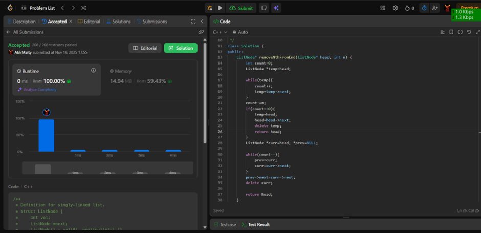Night_fang_'s tweet image. Day 82 of #DSA &amp;amp; #CPP journey with @rohit_negi9 :
🚀Today&apos;s topics:
🔹 Finished Lecture 81
🔹 Reverse Linked List 
🔹 Reverse Nodes (Iterative &amp;amp; Recursive) 
🔹 Middle of Linked List 
🔹 Slow &amp;amp; Fast Pointer Concept
#180DaysOfCode #DSA #CPP
