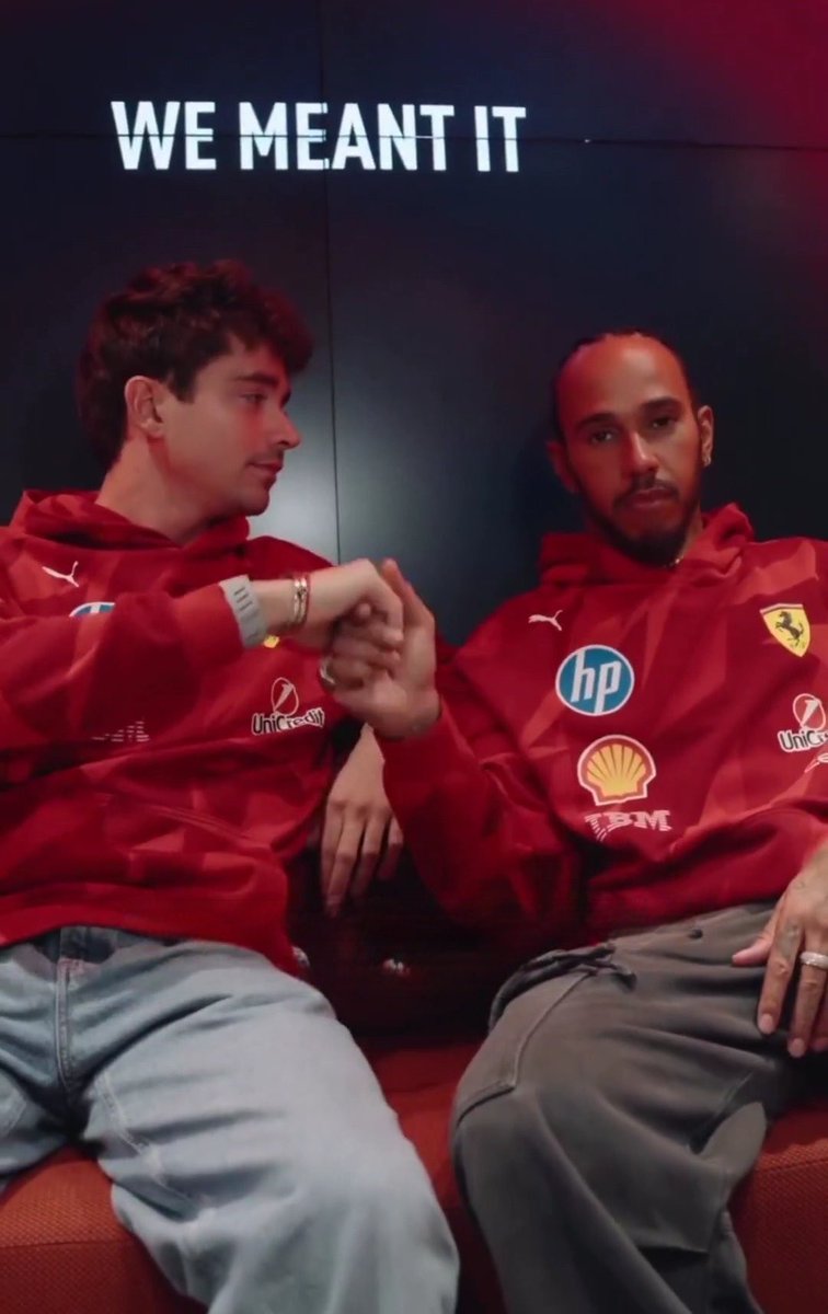 fastpitstop's tweet image. Diabolical looking directly into the camera while holding Charles hand like this