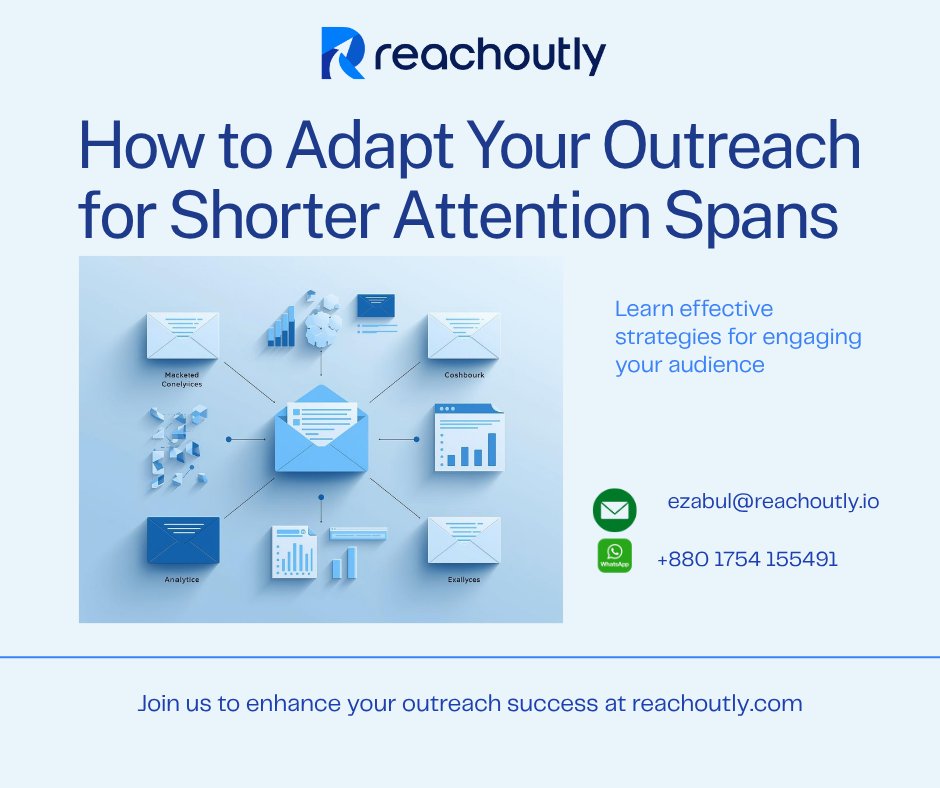 ezabulbary1's tweet image. Attention spans are shrinking, and so must your emails

🔹 Start with a punchy first line

🔹 Cut your message to the essentials

🔹 Use simple, clear language

🔹 Make your CTA frictionless

🔹 Highlight one idea only

🔹 Use formatting to help skimming

#ColdEmail #SalesTips