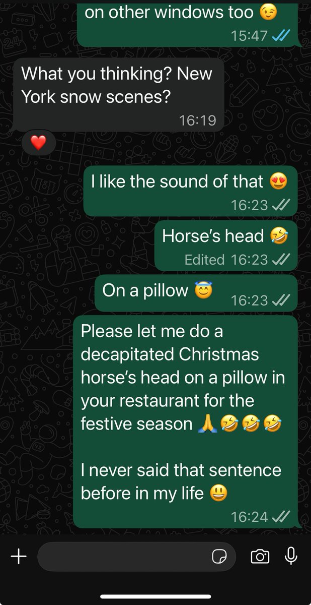 Lolz I love my job 🤣🤣

This guy needs a touch up since last year…

The conversation evolved 🤣🙌❄️😈