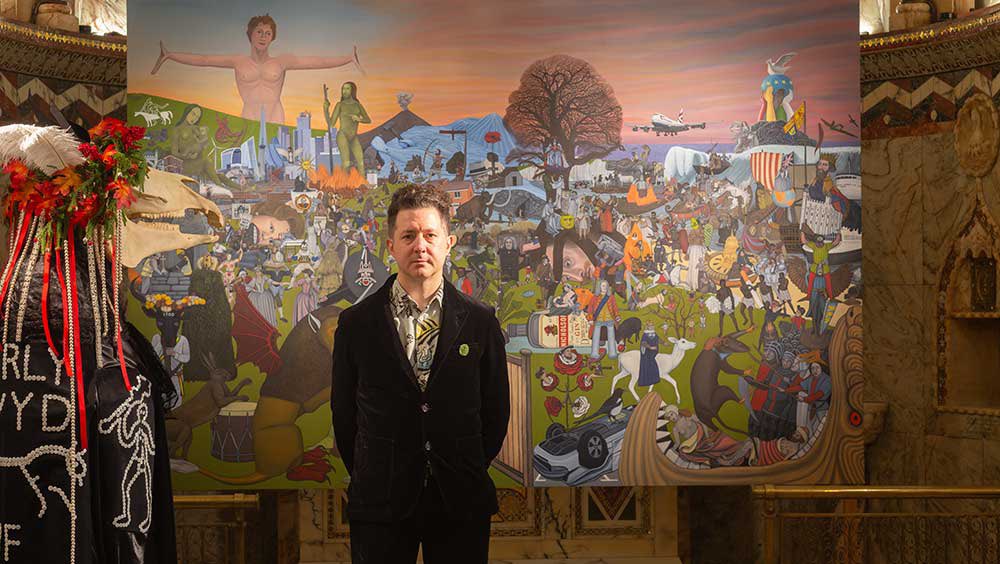 studiolatest's tweet image. ‘In a powerful new show of painting, sculpture and film, the artist brings folkloric traditions and myth into the modern world.’

Review of #BenEdge: Children of Albion @Fitzroviachapel by @ChristianaSpens 

studiointernational.com/index.php/ben-…