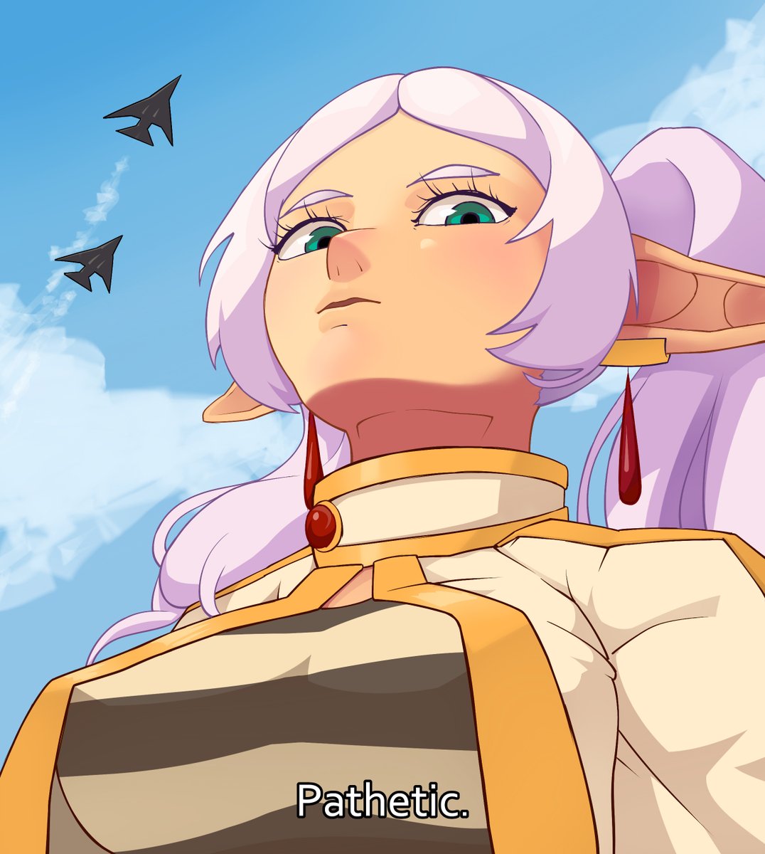 guys, i did the thing... a bit late but i tried

(it's safe for work, twitter just hates me)
#frieren #fanart #FrierenBeyondJourneysEnd #anime