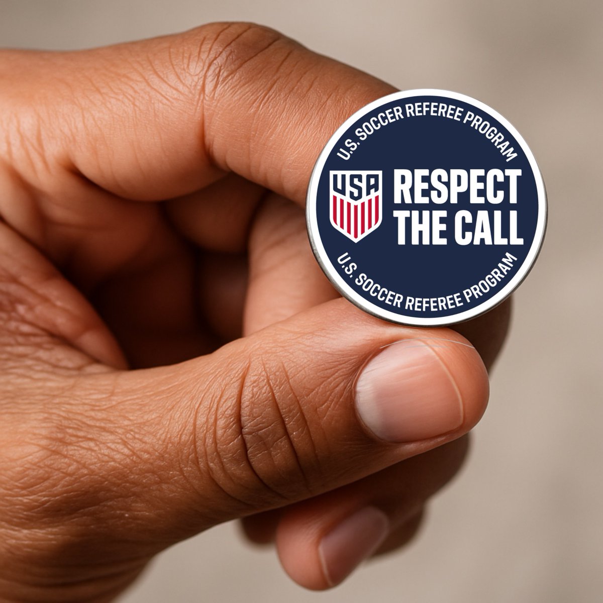 Make respect part of your uniform! Show your commitment to respect on and off the field with the NEW official U.S. Soccer Referee Abuse Prevention (RAP) Respect the Call products.

Get yours today!
#RespectTheCall #HolidaySale #OSI #NewProduct