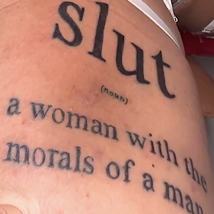 Whose tattoo is this?