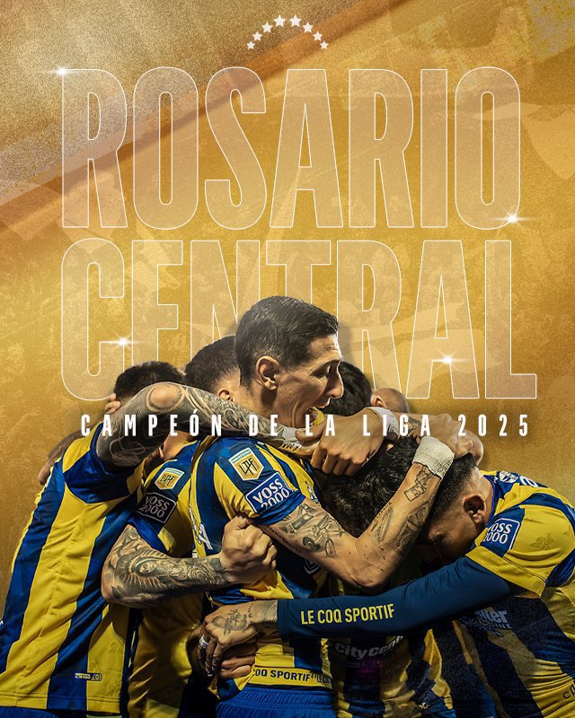 paseclave__'s tweet image. 🇦🇷🏆 [OFICIAL] AFA ACABA DE RECONOCER A ROSARIO CENTRAL COMO “CAMPEÓN DE LIGA 2025”.

👀 Cuenta como TÍTULO OFICIAL y llega a 13 TROFEOS EN SU HISTORIA.

Es curioso que se lo hayan dado DÍAS DESPUÉS DE TERMINADA la fase inicial del Clausura.