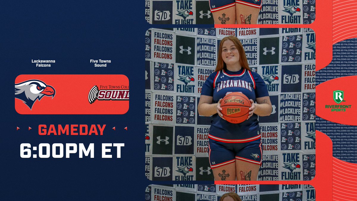 falconssports's tweet photo. #GAMEDAY! The Falcons travel to Long Island...

⏰ 6PM ET
🆚 @FiveTowns_Sound 
📍 Dix Hills, NY
🏟️ Five Towns Gymnasium
📊 https://t.co/vlnrOlj6MQ

#GoFalcons // @LCFalconsWBB // @NJCAARegionXIX https://t.co/4lH6KIB2Ai