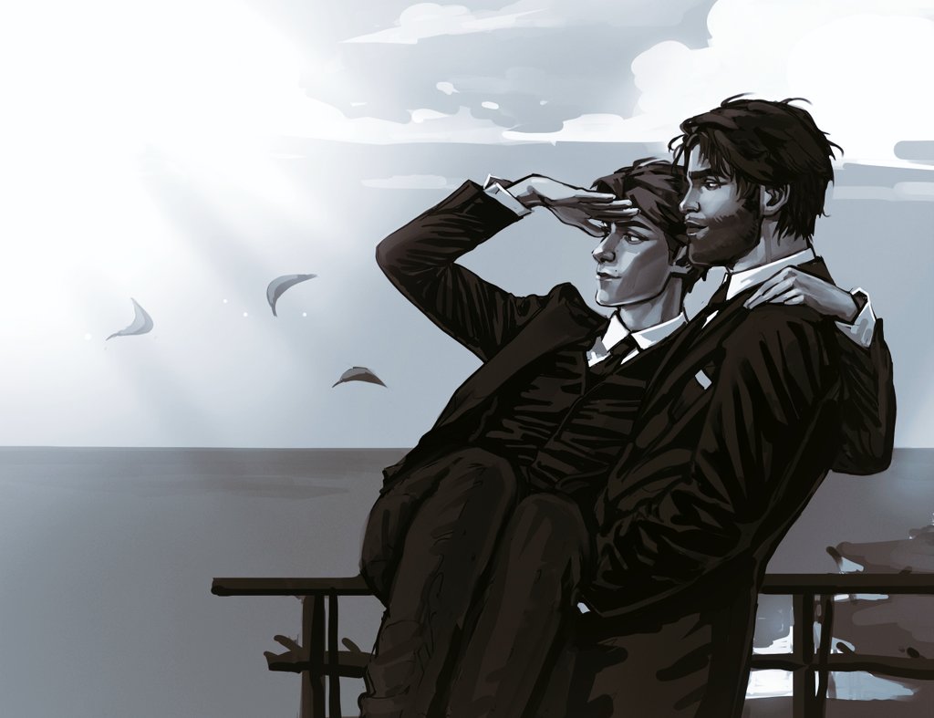 I drew a sketch for the next art 😌
#jayvik #arcane #arcanefanart