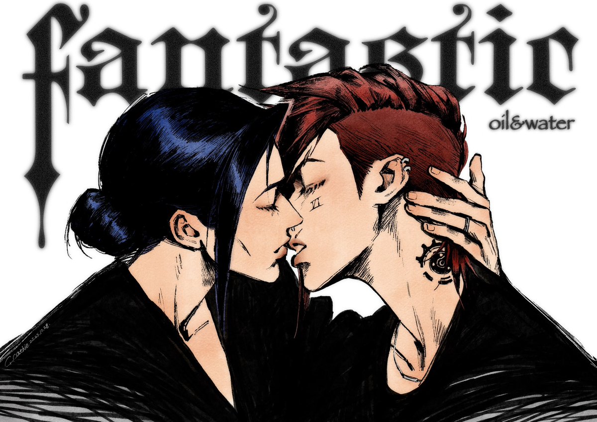 cathie_CT's tweet image. kiss
 #caitvi #caitvifanart