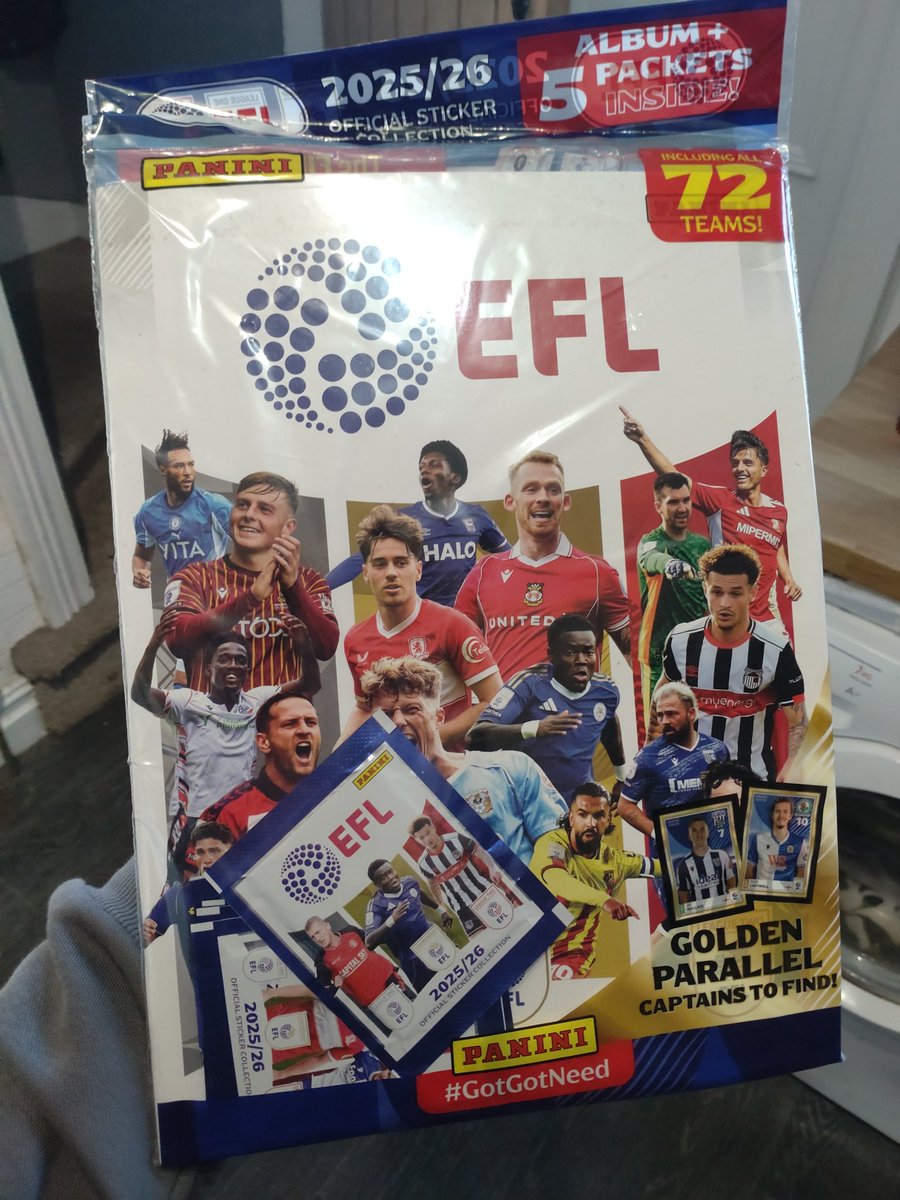 EmArSee1's tweet image. Am I 38? Yes. 
Am I collecting @OfficialPanini EFL stickers like I&apos;m 12 again? Yes.

Might bring my swaps for the Bolton away coach Saturday. Meet me at the back 😂

#bcafc
