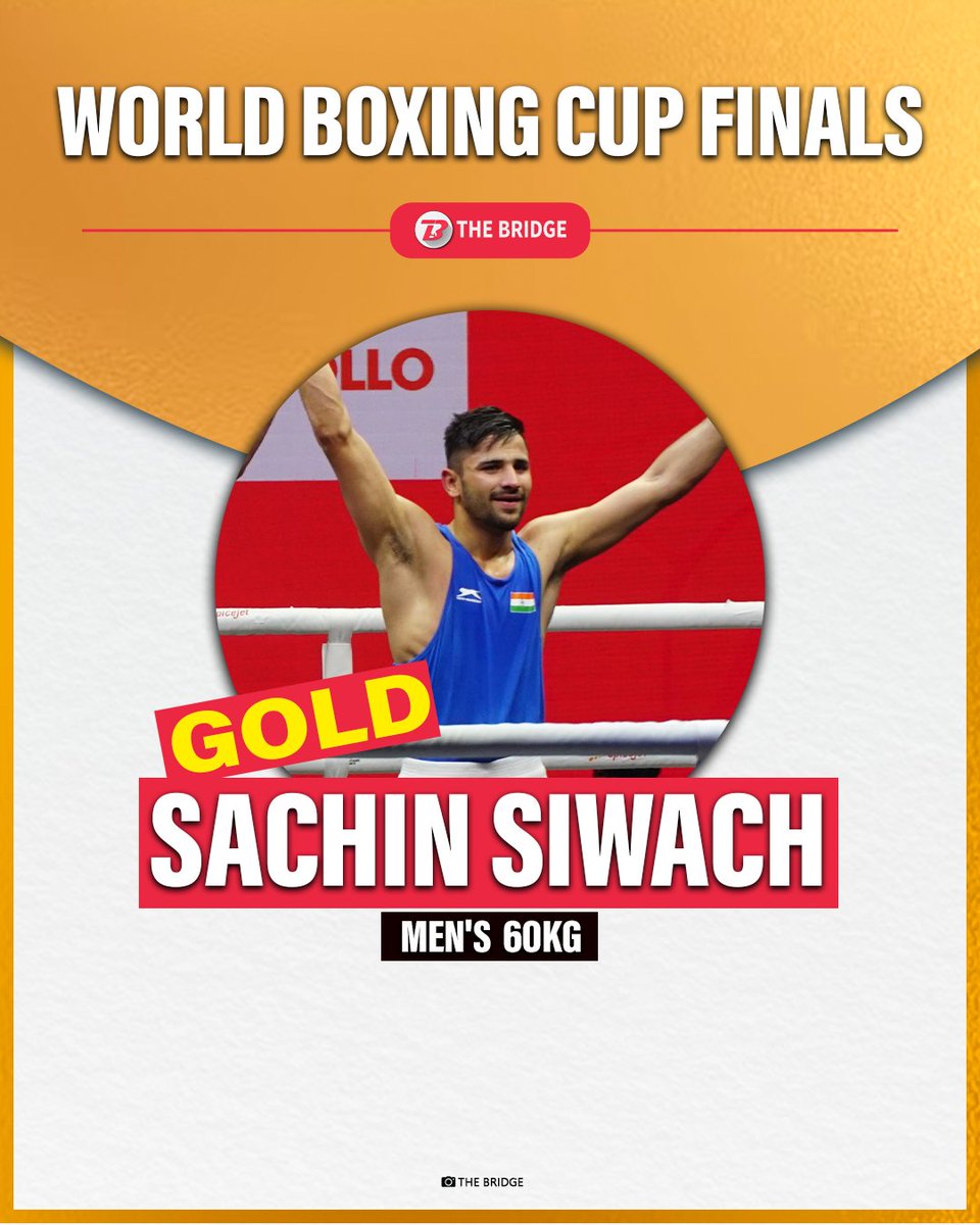India wrap up their debut campaign at the World Boxing Cup Finals 2025 with a stunning haul of nine gold medals on the final day. A powerful statement on the global stage and a night packed with champions who delivered under pressure. 🇮🇳   

Here’s a look at the heroes from the