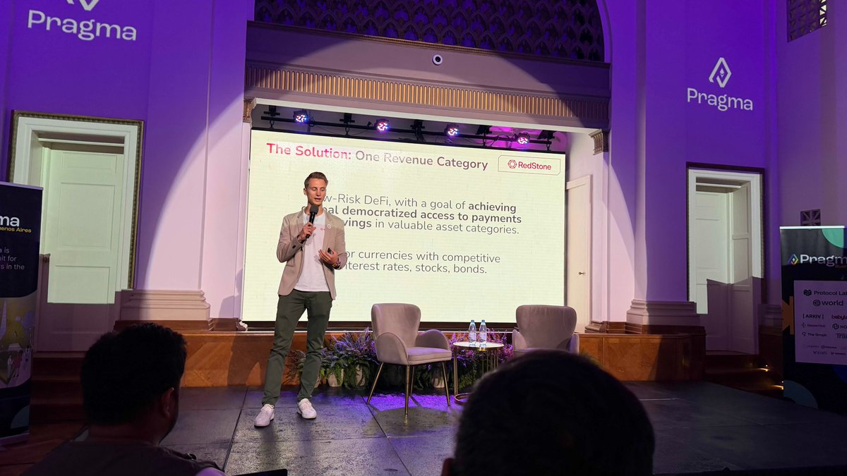 jongkwang's tweet image. "Low-Risk DeFi"...? 🤔 I saw this term twice during #DevConnect and got curious. 'Low Risk? Who listens to this? Why? Sounds boring'

But the session by @MarcinRedStone at @redstone_defi completely shattered my preconceptions.

Sharing some insights from #Pragma #ETHGlobal. 👇