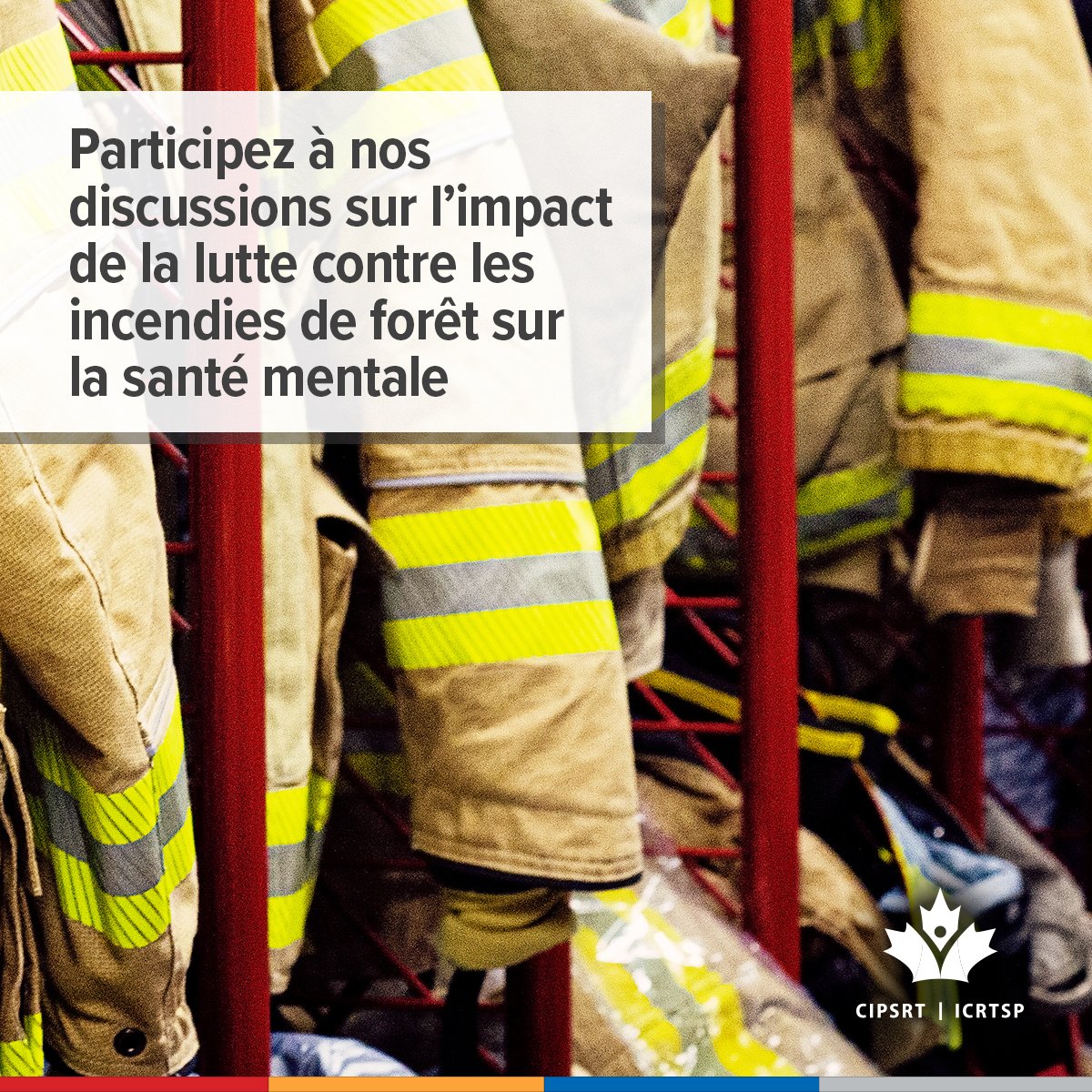 CIPSRT_ICRTSP's tweet image. L&apos;année 2025 a connu la deuxième pire saison enregistrée au Canada, et les climatologues nous préviennent que voir deux saisons de feux extrêmes de suite devient le nouveau normal, augmentant la pression sur les pompiers et les autres membres des services d&apos;urgence. 

Assistez à…