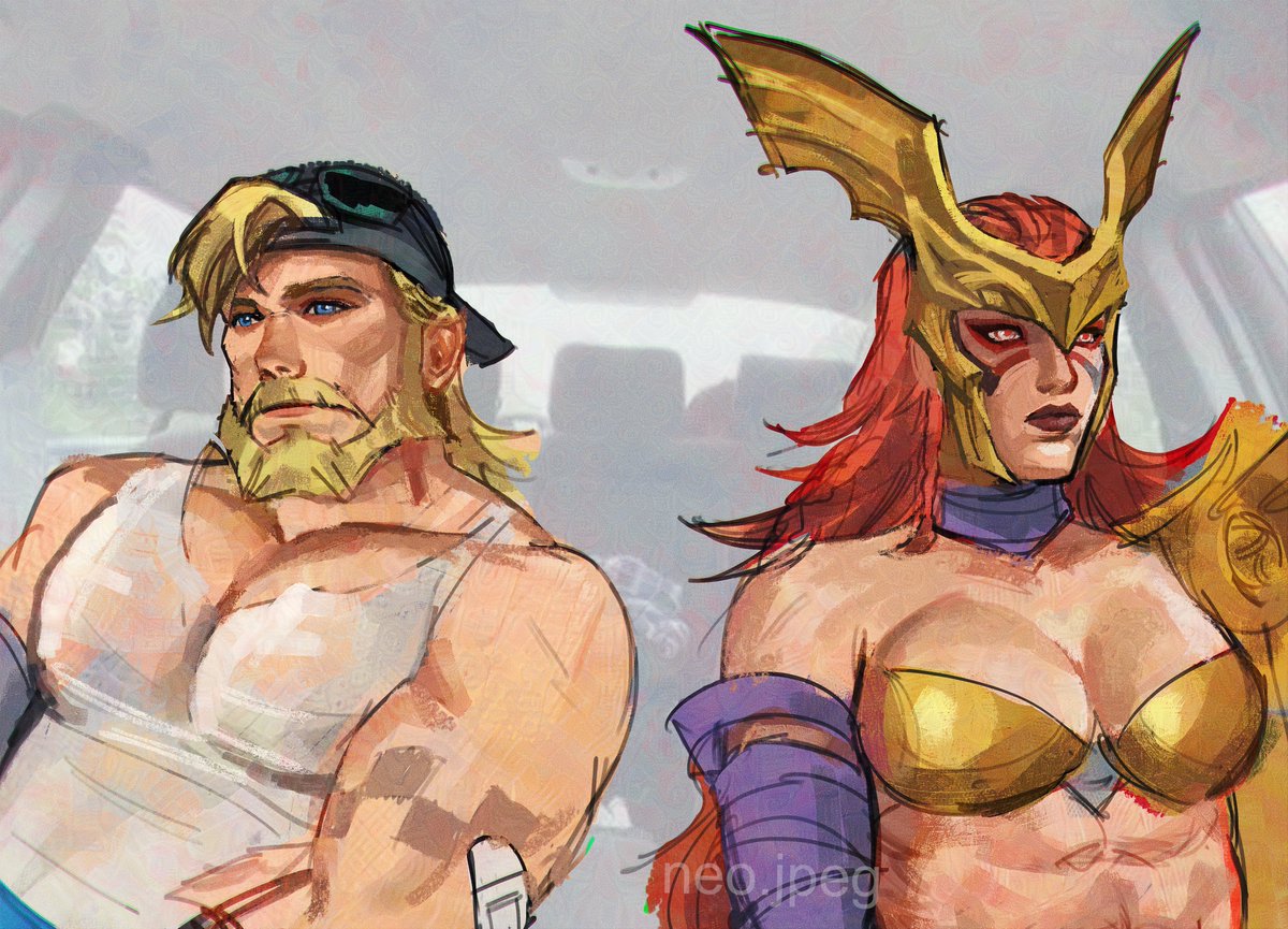 neo_jpeg's tweet image. Thor and Angela
#MarvelRivals #Thor #Angela