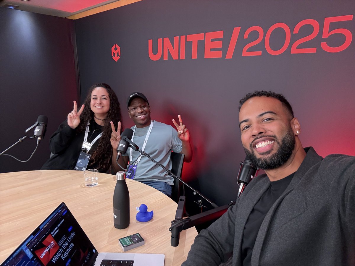 ManuVision's tweet image. And we just wrapped up day 2 with another 5h of livestream! It was amazing to hangout with our community the past 2 days, thank you to everyone that tuned in and all our amazing guests! 🫶🏽

Rewatch the whole show on this playlist: on.unity.com/Unite2025Live