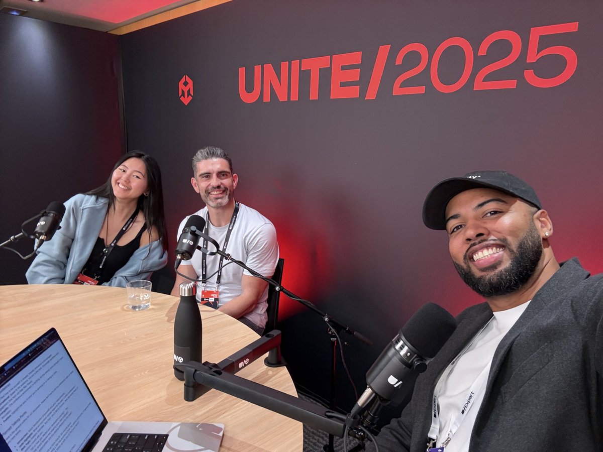 ManuVision's tweet image. And we just wrapped up day 2 with another 5h of livestream! It was amazing to hangout with our community the past 2 days, thank you to everyone that tuned in and all our amazing guests! 🫶🏽

Rewatch the whole show on this playlist: on.unity.com/Unite2025Live