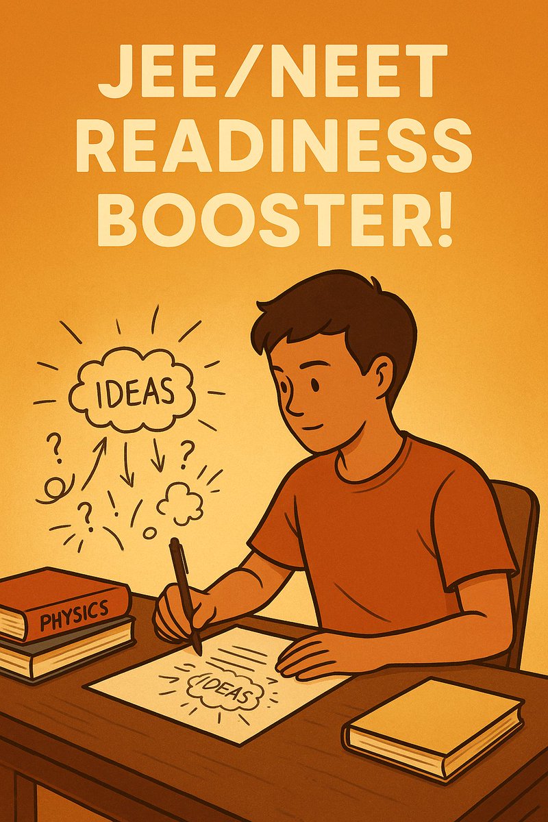 allrounder_ai's tweet image. Active Recall &amp;gt; Rereading!  After studying, close your book &amp;amp; write what you remember. It boosts memory, sharpens thinking, and preps you for exams. Discover more JEE/NEET content on AllRounder.ai!
#ActiveRecall #MemoryBoost #SmartLearning #JEE #NEET #AllRounderAI
