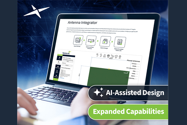 .<a href="/Taoglas/">Taoglas</a> has introduced new enhancements to its Antenna Integrator tool – part of the company’s AntennaXpert suite – adding greater design flexibility and collaboration features for engineers developing next-generation connected and IoT devices.
microwavejournal.com/articles/45062