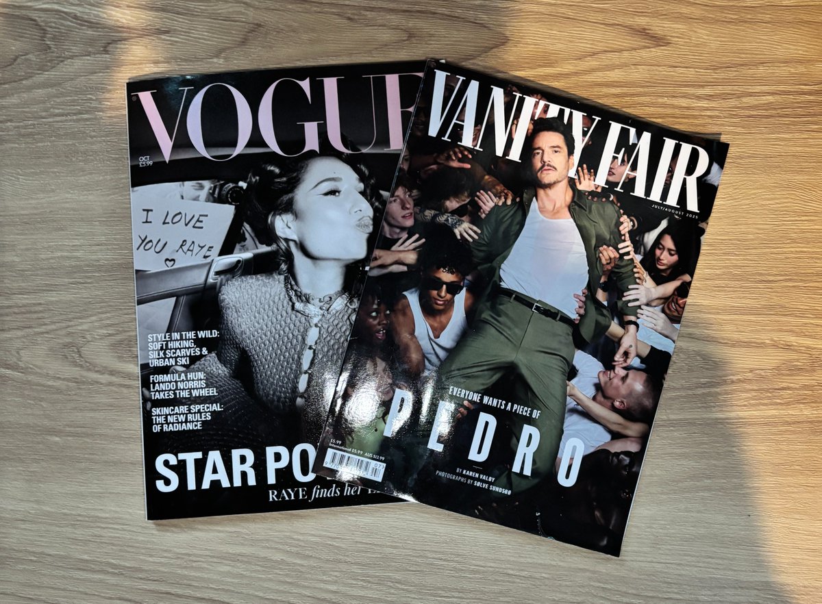 The #YCMAwards are back and Round One begins

Cover of the Year kicks off with a huge matchup

#PedroPascal 's Vanity Fair
#RAYE's British Vogue

Vote in the poll below
Both covers are available through our site 

Raye - tinyurl.com/mwwyppxv

Pedro - tinyurl.com/23h36ajb
