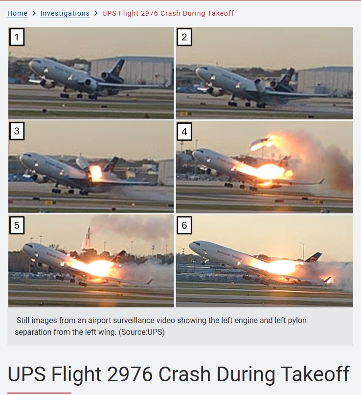 The NTSB has released new photos from the UPS flight 2976 plane crash. Along with these photos, they have put out a 12 page Aviation Investigation Preliminary Report. We are reviewing the report and will update on our newscasts today.